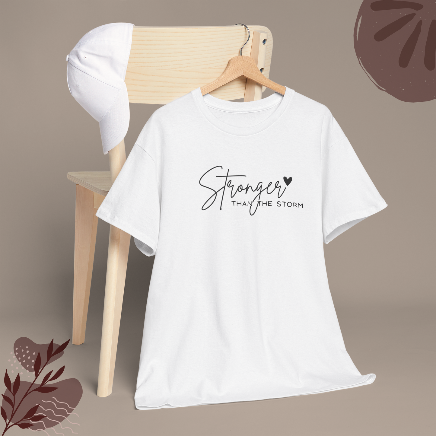 Stronger Than The Storm  T-shirt | Strong Women Tshirt | Positive Affirmation