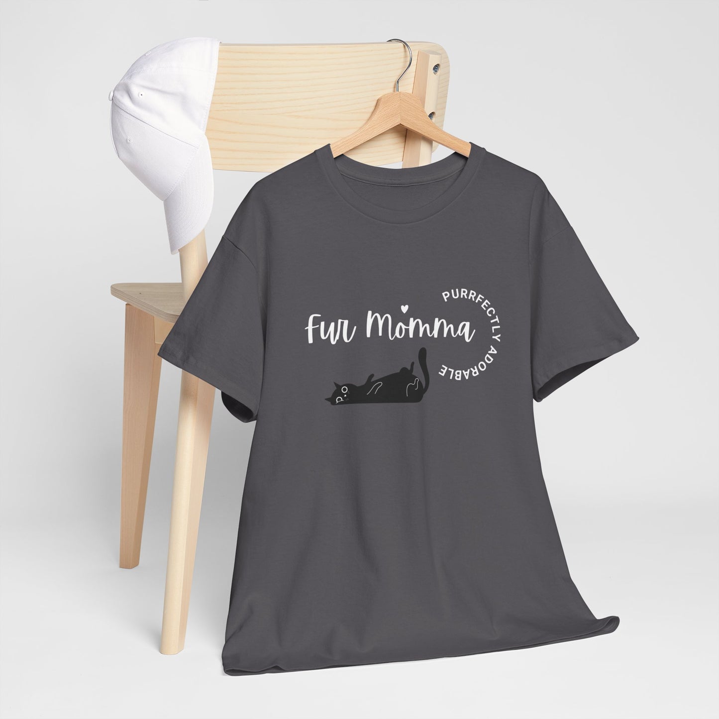 🐾 Fur Momma Purrfectly Adorable tshirt,  Perfect gift for cat lovers, tshirt for the crazy cat lady 🐈‍⬛