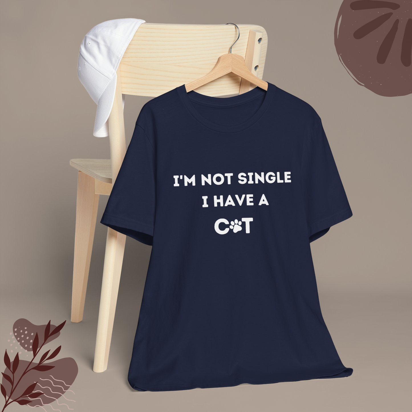 I'm not single, I have a cat T-shirt, Catlover, Funny Tee, Birthday Gifts for him, Gift for her, Tee Unisex