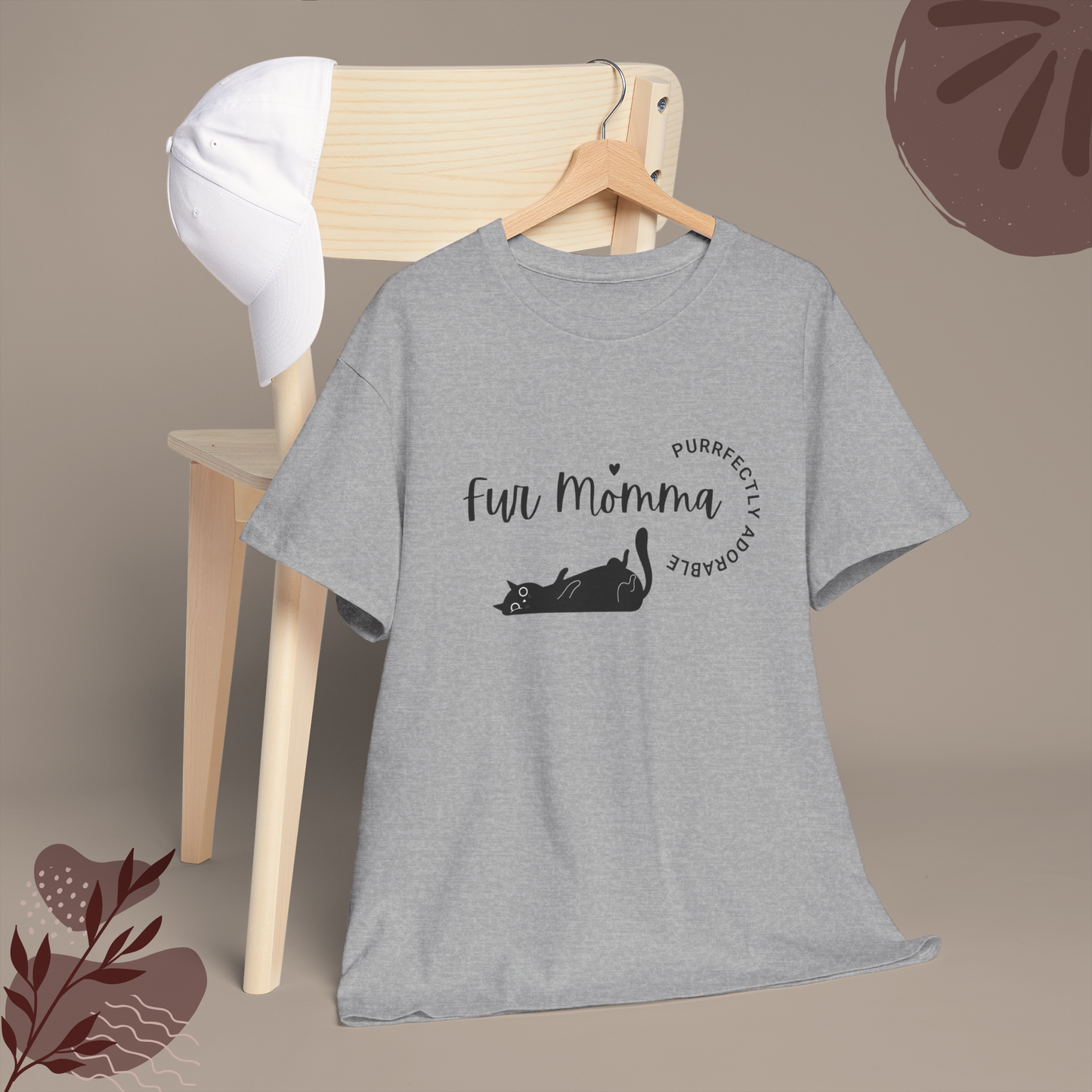 🐾 Fur Momma Purrfectly Adorable tshirt,  Perfect gift for cat lovers, tshirt for the crazy cat lady 🐈‍⬛