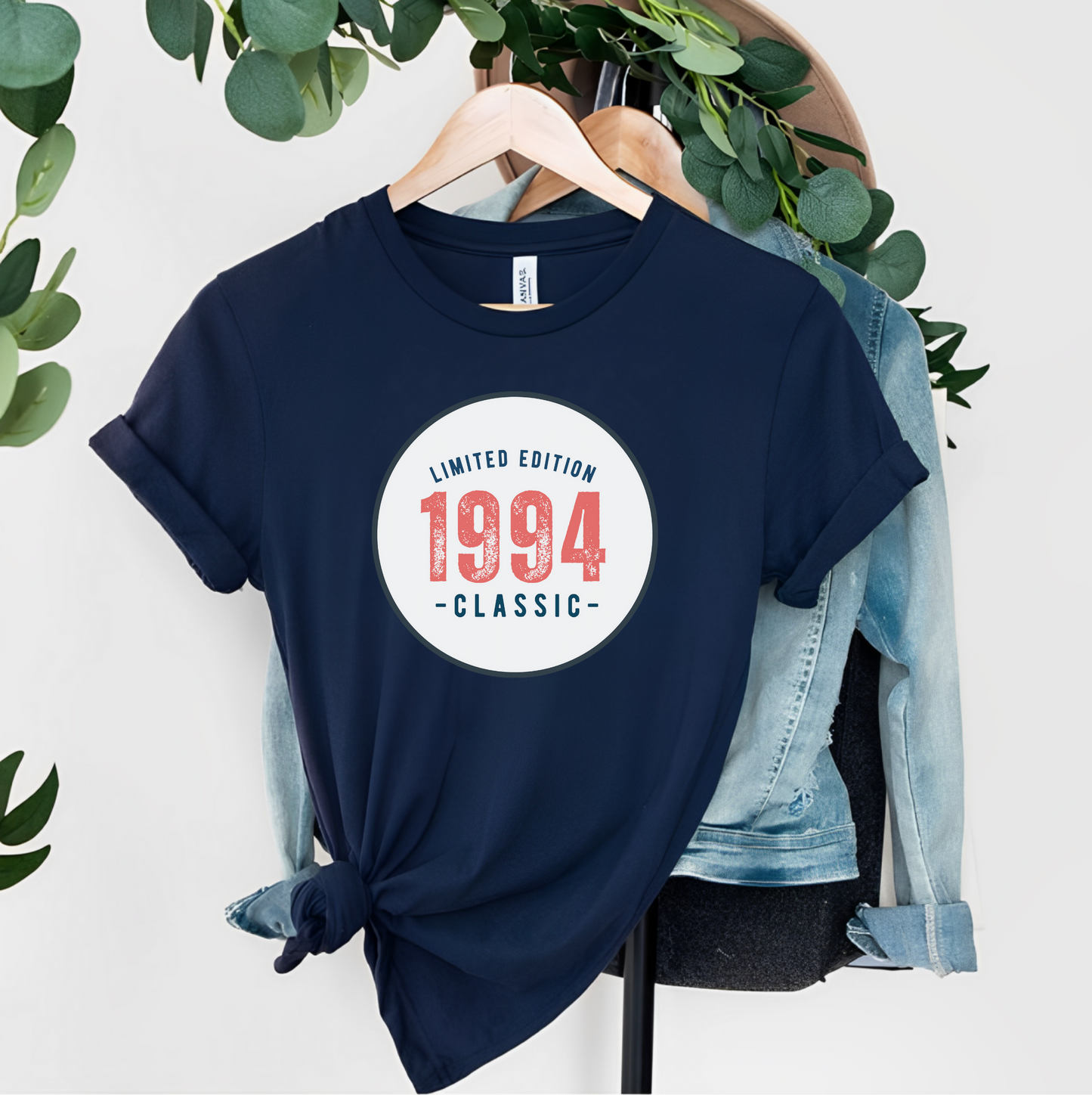 Limited Edition 1994 Classic tshirt, Birthday Gift, Gift for him, Gift for her. UNISEX. Add any year.