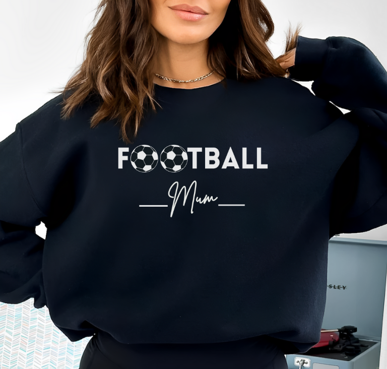 Football Mum Sweatshirt, Football Sweatshirt, Womens Football, Mother's Day Sweatshirt, Football Gifts, Football Sweatshirt, Cute Mom Sweatshirt, Football Gift ♡