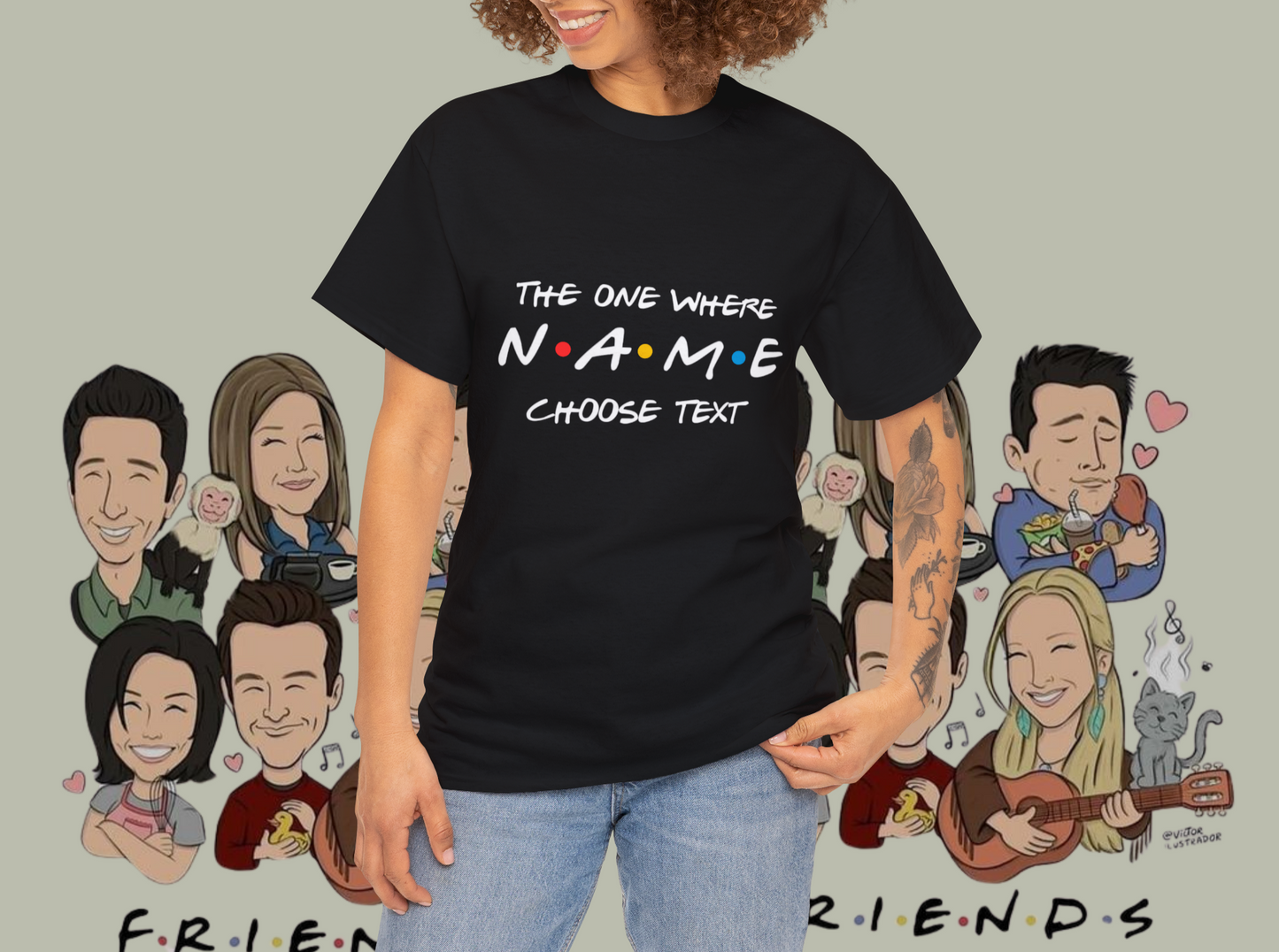 The one where "name" turns any "age" 15 30 45, Perfect Gift, Birthday tshirt, tshirt Custom birthday gift,Valentines Day Gift. Unisex