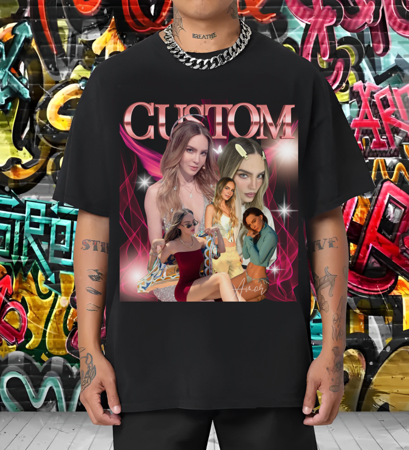 Custom 90s Vintage Bootleg Shirt, Custom Face Shirt, Bootleg Rap Tee, Custom Photo Shirt, custom vintage t shirt, Custom Girlfriend Tee