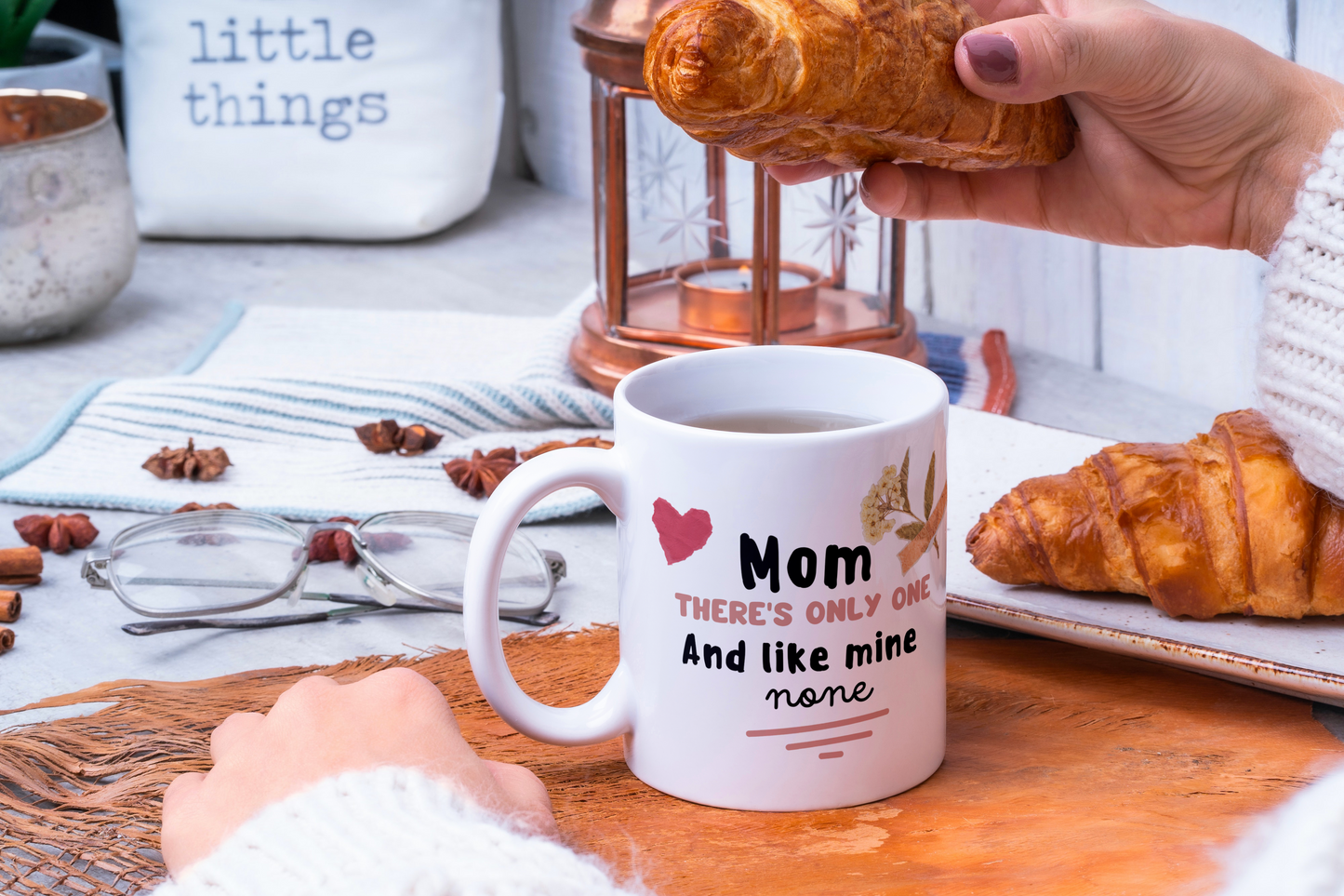 I love you Mom Mug, Mug for mom, Gift for her, Gift for mom, the best mom, Personalised Mom mug, Mother's Day gift.