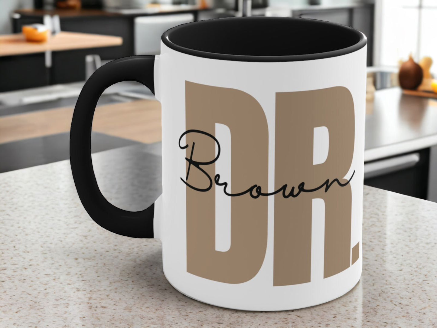 Personalised doctor mug with last name • Custom Dr Coffee Mug • Gift for Doctor • Medical School Graduation Gift • Personalized Dr Mug