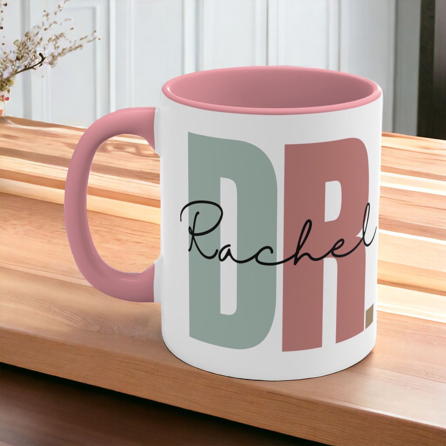 Personalised doctor mug with last name • Custom Dr Coffee Mug • Gift for Doctor • Medical School Graduation Gift • Personalized Dr Mug