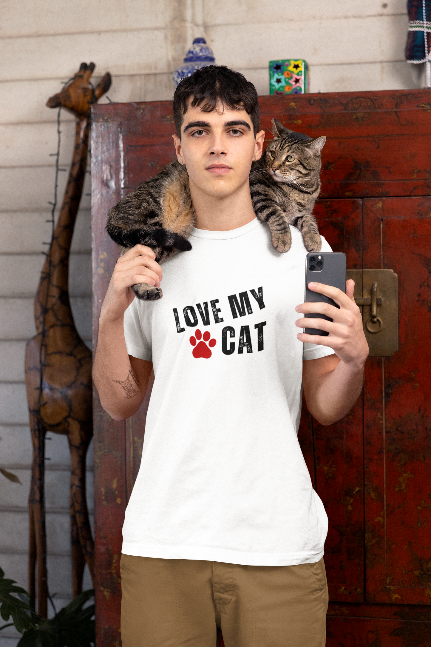 Love My Cat T-shirt 🐾| Pet lover Shirt | Crazy Cat Lady T-shirt