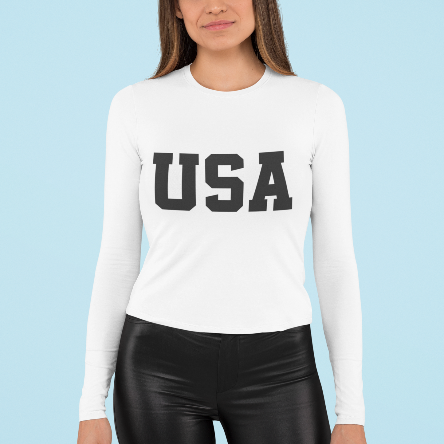 Inspired by the character of Rachel Green USA long sleeve, UNISEX