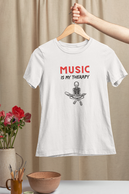 Music is my Therapy shirt, music Lover T-shirt, Music gift shirt, Musician gift, Funny Music Shirt, Music Teacher Shirt, Musician Gift