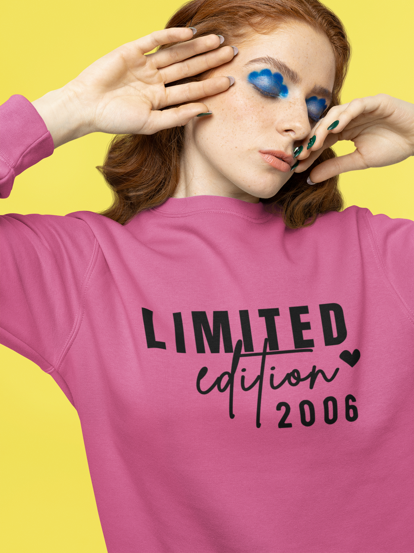 Limited Edition 2006 18th Birthday Sweatshirt, Personalised Sweatshirt | Add any Age |