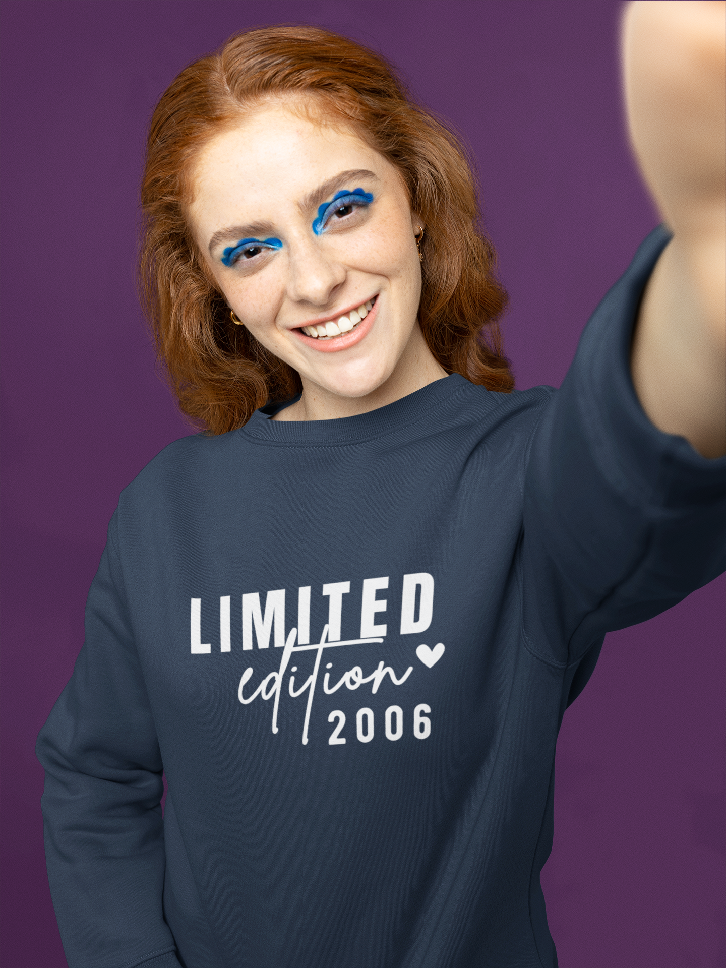 Limited Edition 2006 18th Birthday Sweatshirt, Personalised Sweatshirt | Add any Age |