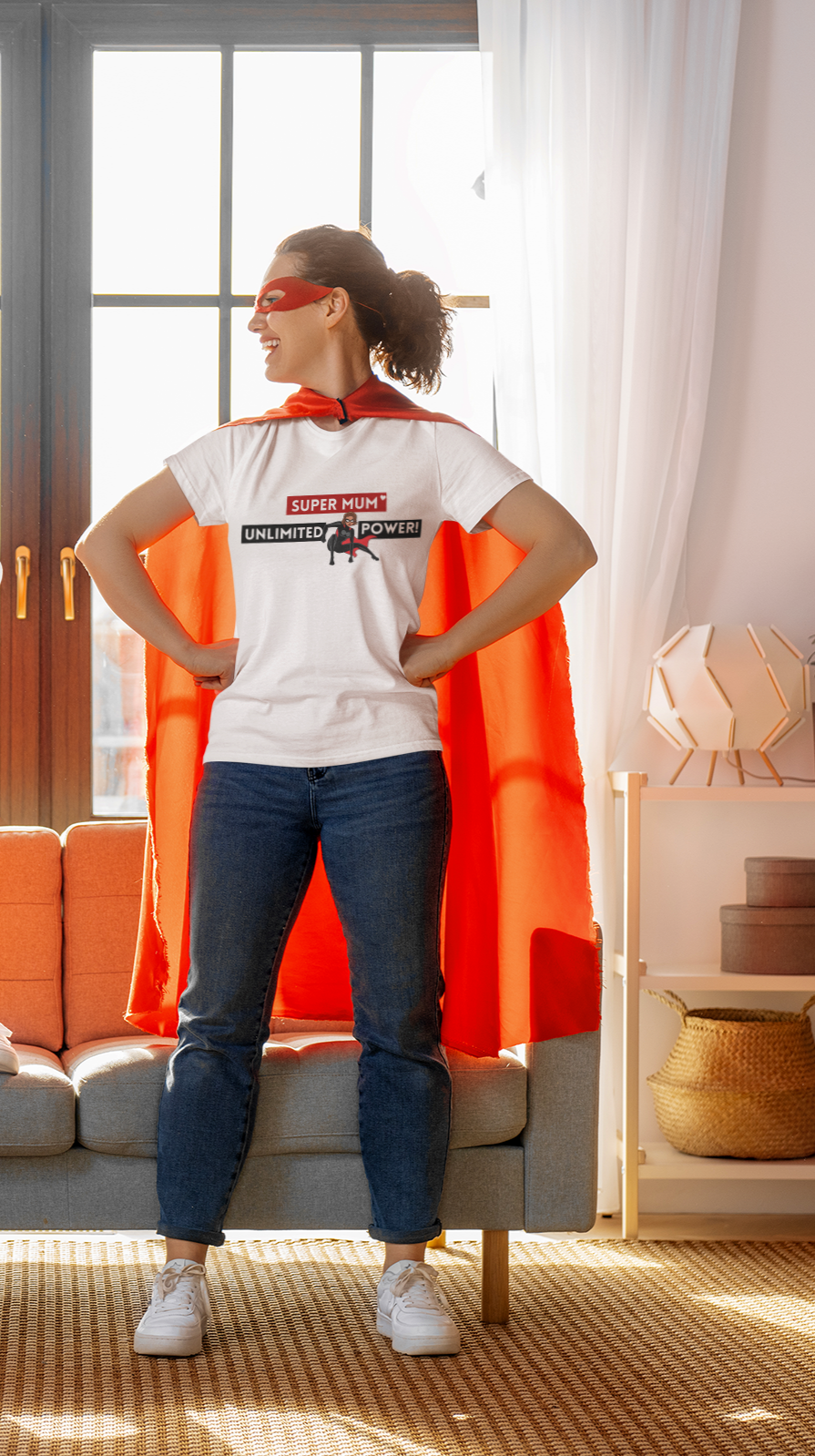 Super Mum: Unlimited Power! T-shirt, the best tshirt for Super Mum, Mother's Day Gifts ♡